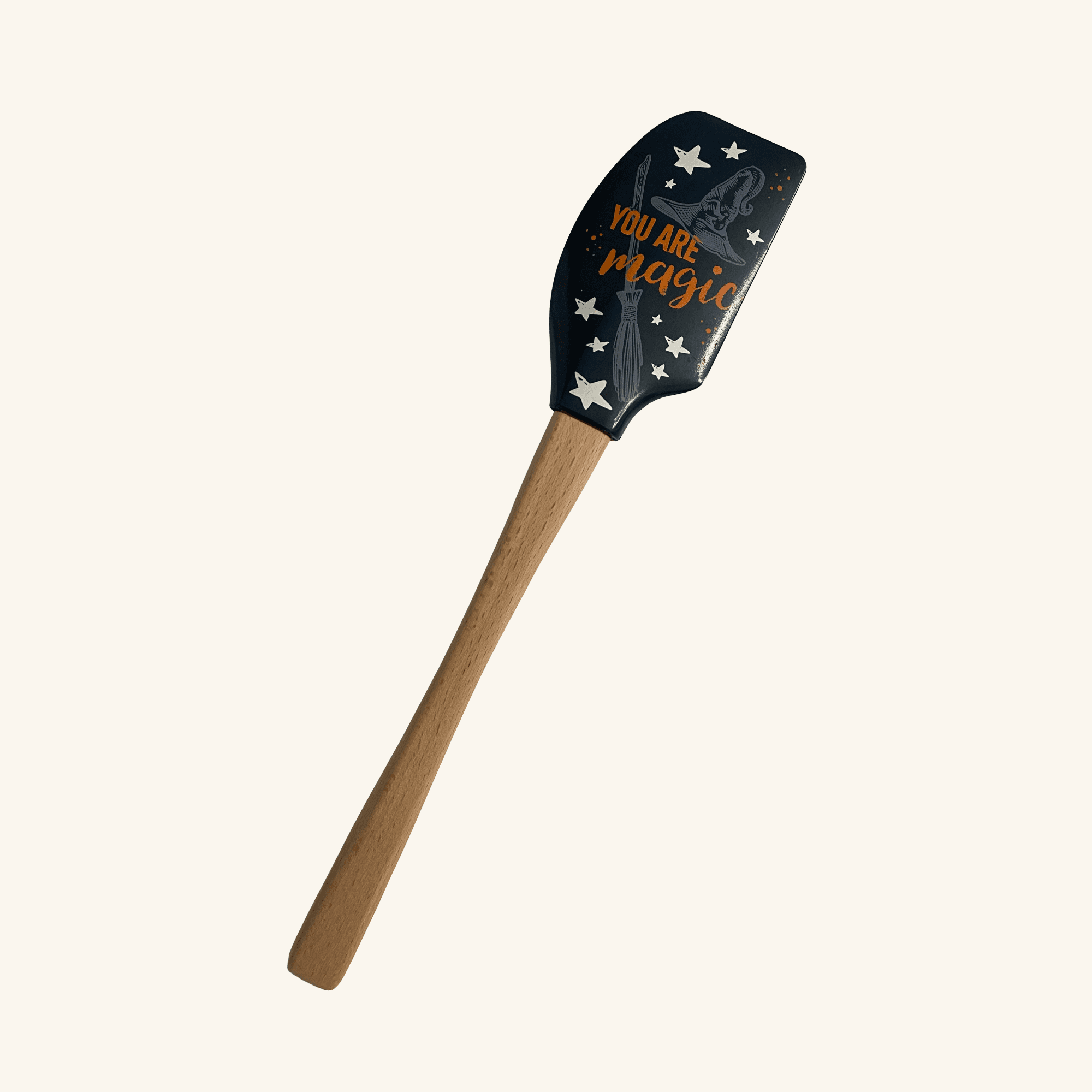 Halloween Spatula with Wood Handle